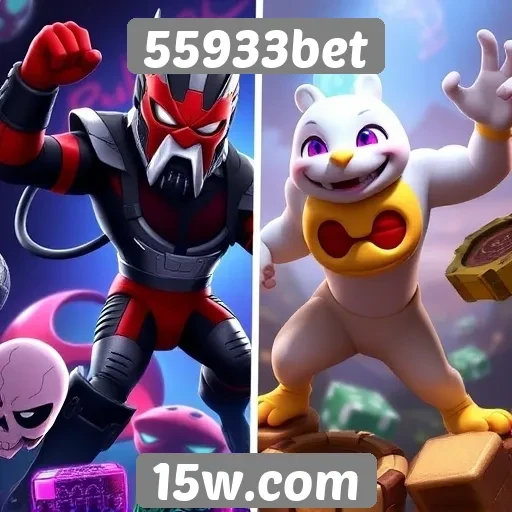Comparativo entre jogos disponíveis na plataforma 55933bet